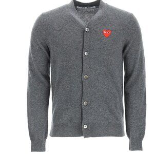 Comme des Garçons Play Heart Patch Cardigan